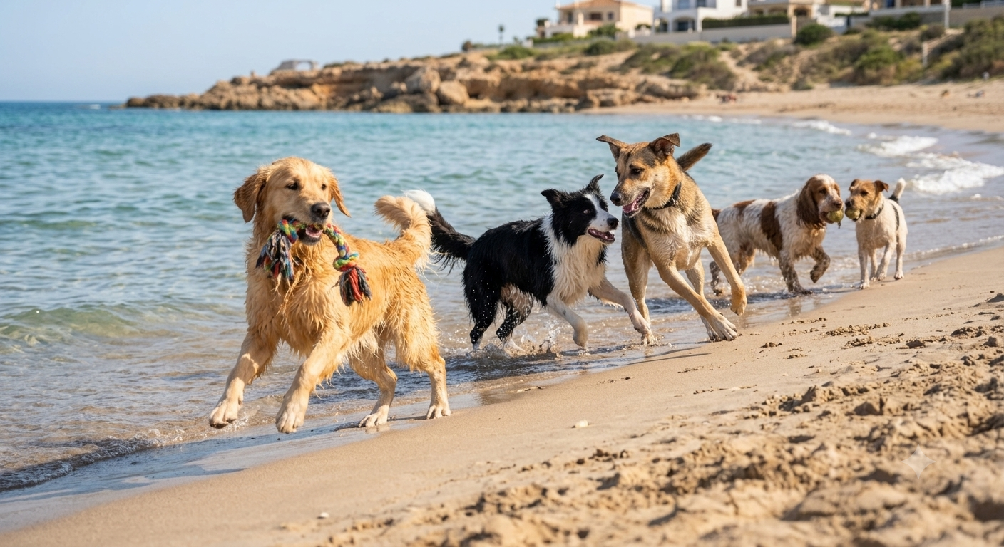 Blog Dog-Friendly Beach in Playa Flamenca. Lilypad